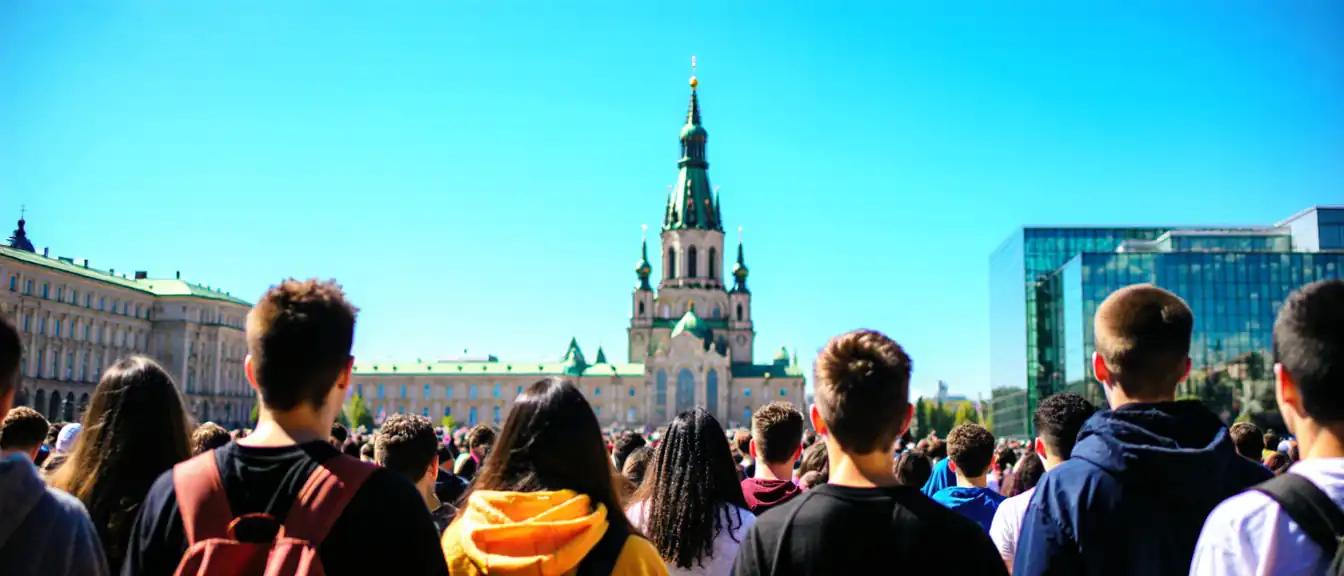 Екатеринбург стал центром притяжения для десяти тысяч молодых людей со всего мира
