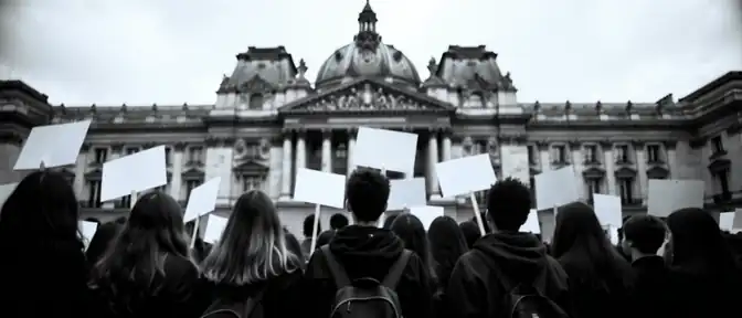 Массовые протесты учащихся в Париже: требования пересмотра системы Parcoursup и роста бюджетных вливаний в обучение